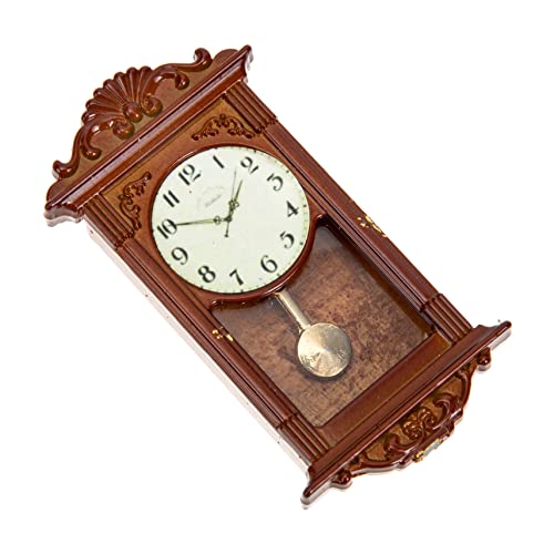 ibasenice Miniatur-Vintage-römische Uhr Puppenstubenmöbel Puppenmöbel Uhr Mini-Uhren Puppenhausmöbel Miniaturmöbel Puppenhaus Metall Brown ibasenice Miniatur-Vintage-römische Uhr Puppenstubenmöbel Puppenmöbel Uhr Mini-Uhren Puppenhausmöbel Miniaturmöbel Puppenhaus Metall Brown von ibasenice
