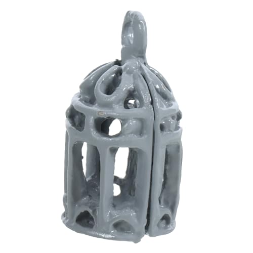 ibasenice Birdcage Deko Figur Niedliche Miniatur Vogelkäfig Ornament Für Feengarten Und Heimdekoration Imitation Vogelkäfig von ibasenice