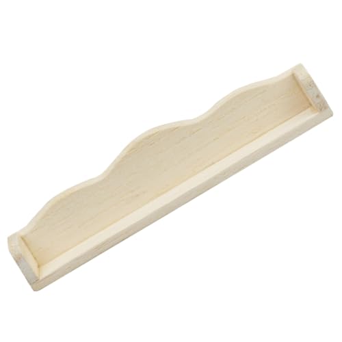 ibasenice Miniatur Wandregal aus Holz Dekorativer Aufbewahrungsständer für Miniaturen für Puppenhausmöbel und Kreative Mini ibasenice Miniatur Wandregal aus Holz Dekorativer Aufbewahrungsständer für Miniaturen für Puppenhausmöbel und Kreative Mini von ibasenice