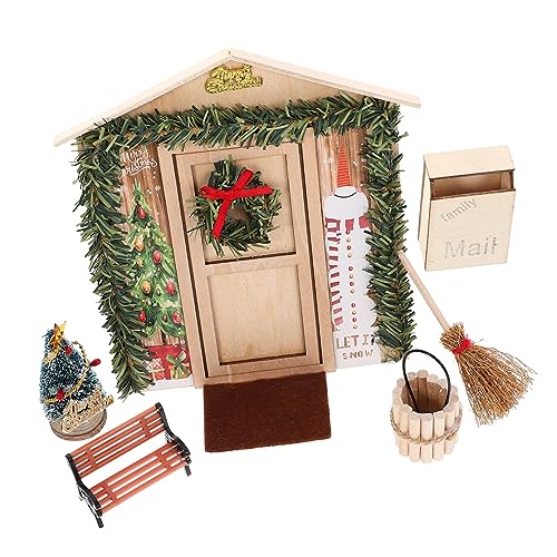 ibasenice Puppenhaus Mit Puppe Doll House for Girls Miniatur Weihnachtsdekoration Holzfarbene Türaccessoires Für Puppenhaus Szenen Ideales Puppenhaus Zubehör Für Kreative Bastelprojekte ibasenice Puppenhaus Mit Puppe Doll House for Girls Miniatur Weihnachtsdekoration Holzfarbene Türaccessoires Für Puppenhaus Szenen Ideales Puppenhaus Zubehör Für Kreative Bastelprojekte von ibasenice
