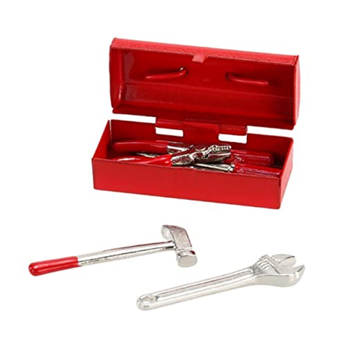 ibasenice Miniature Repair Tool 1 Set Simulations-Werkzeugkasten Metall-Werkzeugkasten Mini-Werkzeugkasten Kinderspielset Dekoratives Kinderspielzeug Kinderwerkzeuge Kinderspielzeug Hübsche ibasenice Miniature Repair Tool 1 Set Simulations-Werkzeugkasten Metall-Werkzeugkasten Mini-Werkzeugkasten Kinderspielset Dekoratives Kinderspielzeug Kinderwerkzeuge Kinderspielzeug Hübsche von ibasenice