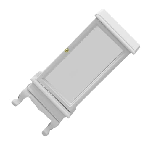 ibasenice Miniaturer Weißer Schrank für Puppenhaus Multifunktionale Vitrine für Möbel für Wohnzimmer Schlafzimmer und Arbeitszimmer Platzsparendes Design für Kleine Bereiche ibasenice Miniaturer Weißer Schrank für Puppenhaus Multifunktionale Vitrine für Möbel für Wohnzimmer Schlafzimmer und Arbeitszimmer Platzsparendes Design für Kleine Bereiche von ibasenice