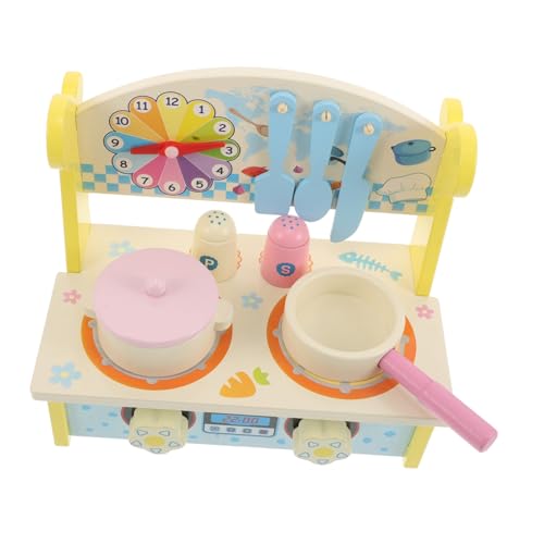 ibasenice Miniaturküchen Spielset für Kleinkinder Interaktives Holzspielzeug mit Simuliertem Herd Multifunktionale Küche für Jungen und Mädchen Kreatives Rollenspiel für Frühe Lernerfahrung ibasenice Miniaturküchen Spielset für Kleinkinder Interaktives Holzspielzeug mit Simuliertem Herd Multifunktionale Küche für Jungen und Mädchen Kreatives Rollenspiel für Frühe Lernerfahrung von ibasenice