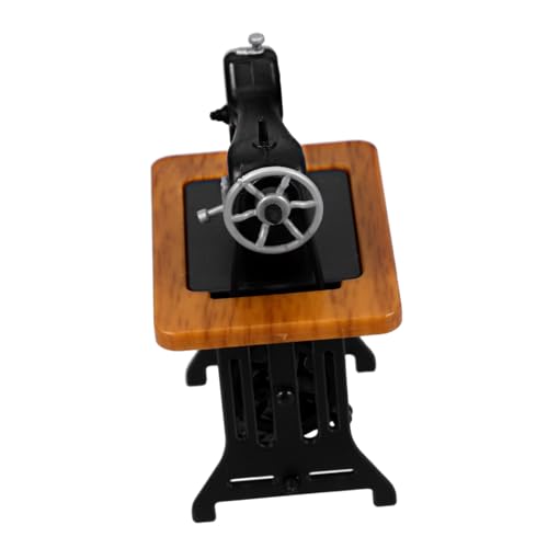 ibasenice Miniaturnähmaschine Puppenhaus-miniaturen Realistisches Nähmaschinenspielzeug Mini-nähmaschinen Miniatur-puppenhauszubehör Miniaturen Zum Basteln Nähmaschine Mini Black Abs ibasenice Miniaturnähmaschine Puppenhaus-miniaturen Realistisches Nähmaschinenspielzeug Mini-nähmaschinen Miniatur-puppenhauszubehör Miniaturen Zum Basteln Nähmaschine Mini Black Abs von ibasenice
