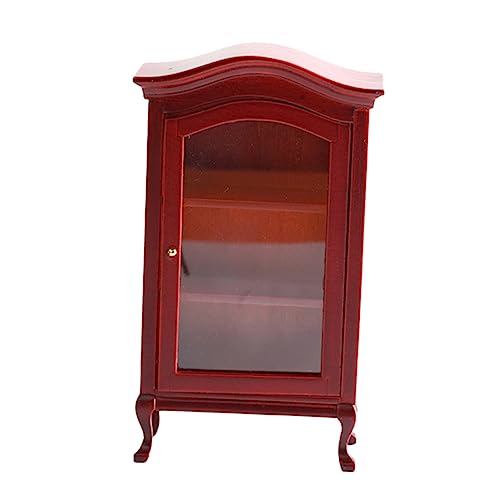 ibasenice Miniaturschrank Klein Zufällig Menschen Mädchen Puppe Miniatur-schrankmodell Miniatur-schrankdekoration Miniatur-vitrine Rot Birke ibasenice Miniaturschrank Klein Zufällig Menschen Mädchen Puppe Miniatur-schrankmodell Miniatur-schrankdekoration Miniatur-vitrine Rot Birke von ibasenice