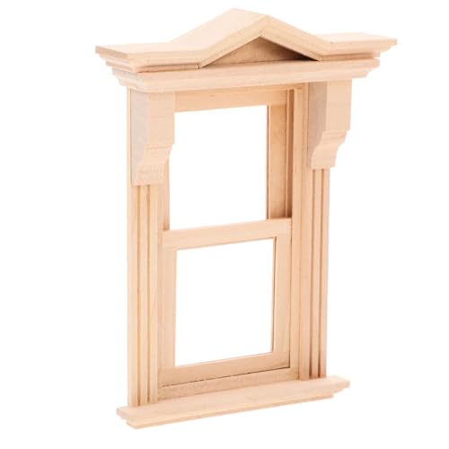 ibasenice Miniaturtüren und -Fenster DIY leeres Fenster Puppenhausfenster zum Basteln Feenhausfenster Puppenhauslieferungen tragbares Hausfenster Mini Möbel Puppenmöbel hölzern ibasenice Miniaturtüren und -Fenster DIY leeres Fenster Puppenhausfenster zum Basteln Feenhausfenster Puppenhauslieferungen tragbares Hausfenster Mini Möbel Puppenmöbel hölzern von ibasenice