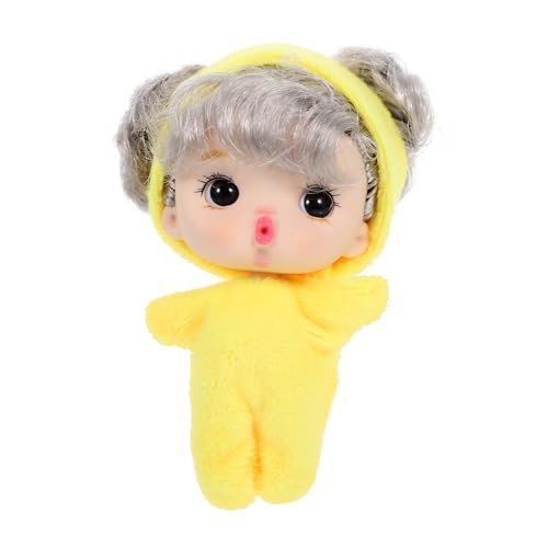 ibasenice Mini-spielzeugpuppe Aus Kunststoff Für Mädchen Puppen Für Mädchen Zum Spielen Im Bett Und Auf Dem Sofa von ibasenice