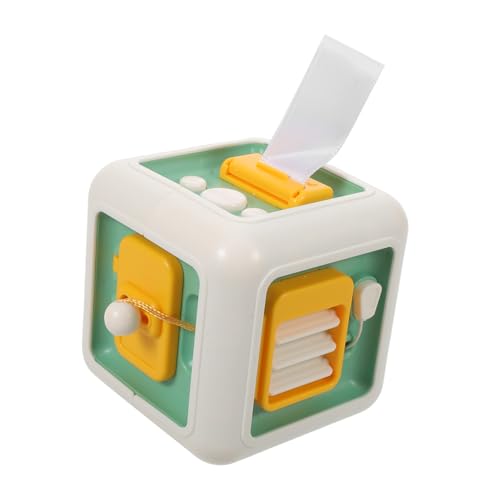 ibasenice Montessori Busy Cube für Kleinkinder Sechseitiger Motorikwürfel mit Sensorischem Lernspielzeug Fördert Feinmotorik Kognitive Entwicklung Geeignet für Eltern-Junge Mädchen-Spiel und ibasenice Montessori Busy Cube für Kleinkinder Sechseitiger Motorikwürfel mit Sensorischem Lernspielzeug Fördert Feinmotorik Kognitive Entwicklung Geeignet für Eltern-Junge Mädchen-Spiel und von ibasenice