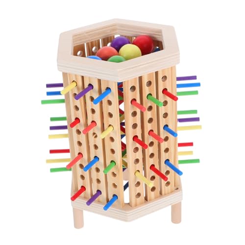 ibasenice Montessori Holzspielzeug Bunte Zählstäbe Feinmotorikspiel Pädagogisches Stapelspiel für Kleinkinder zur Hand Augen Koordination und Farberkennung Reise ibasenice Montessori Holzspielzeug Bunte Zählstäbe Feinmotorikspiel Pädagogisches Stapelspiel für Kleinkinder zur Hand Augen Koordination und Farberkennung Reise von ibasenice
