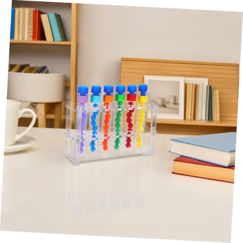 ibasenice Montessori Lernspielzeug Farbensortierung mit Testrohren und Kugeln Stem Mathe für Kleinkinder Feinmotorik und Frühes Lernen Sicheres Experimentierset ibasenice Montessori Lernspielzeug Farbensortierung mit Testrohren und Kugeln Stem Mathe für Kleinkinder Feinmotorik und Frühes Lernen Sicheres Experimentierset von ibasenice