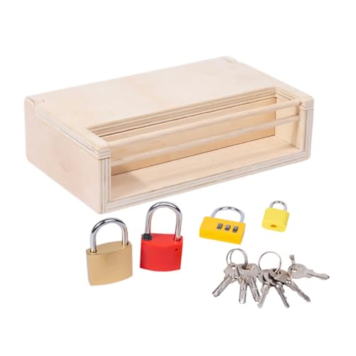 ibasenice Montessori Schloss Und Schlüssel Spielset Für Kleinkinder Pädagogisches Lernspielzeug Zur Motorischer Fähigkeiten Und Problemlösungsfähigkeiten Für Von 1 Bis 3 Jahren ibasenice Montessori Schloss Und Schlüssel Spielset Für Kleinkinder Pädagogisches Lernspielzeug Zur Motorischer Fähigkeiten Und Problemlösungsfähigkeiten Für Von 1 Bis 3 Jahren von ibasenice