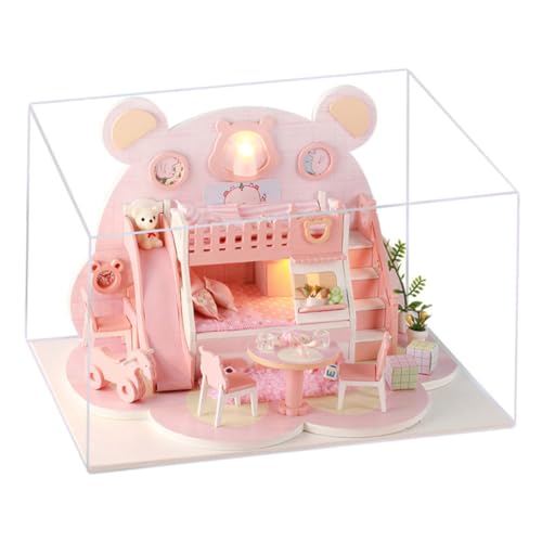 ibasenice Montieren Sie EIN Villa -Modell Kindergeburtstag gastgeschenke Kindergeburtstag Birthday Present for valentingsgeschenke valentinsgeschenke Villa-Modell Kinderspielzeug von ibasenice