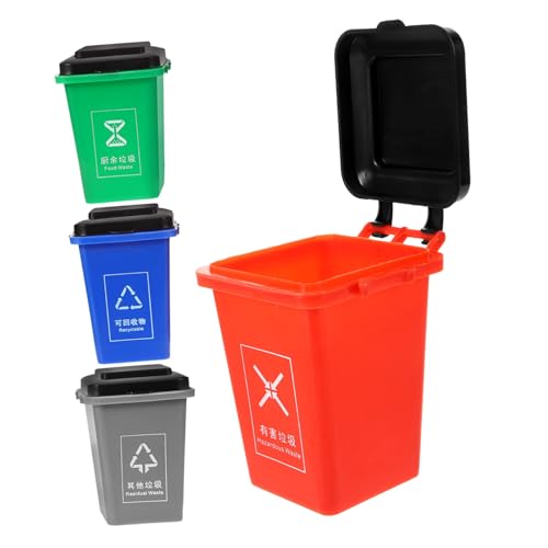 ibasenice Mülltonnen Sichere Materialien Fördert Mülltrennung und Kognitive Fähigkeiten Pädagogisches Geschenk für Großes Aufbewahrungsbox ibasenice Mülltonnen Sichere Materialien Fördert Mülltrennung und Kognitive Fähigkeiten Pädagogisches Geschenk für Großes Aufbewahrungsbox von ibasenice