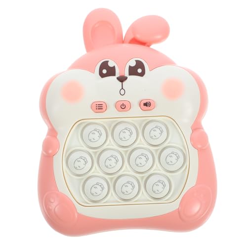 ibasenice Multifunktionales Bunny Push Bubble für Stressabbau Fidget Game mit Lichteffekten Robustes und Sicheres Dekompressionstool für Jungen und Mädchen für Party und Alltag ibasenice Multifunktionales Bunny Push Bubble für Stressabbau Fidget Game mit Lichteffekten Robustes und Sicheres Dekompressionstool für Jungen und Mädchen für Party und Alltag von ibasenice