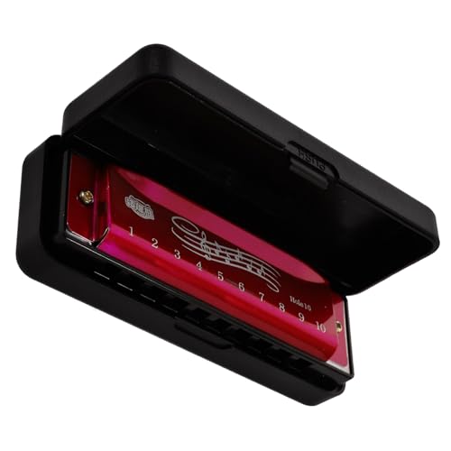 ibasenice Mundharmonika für Anfänger Harmonica mit Klarem Tragbares Musikspielzeug für Junge Mädchen und Musikanfänger von ibasenice