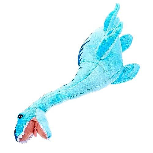 ibasenice Ness Monster Tier Mini Ausgestopftes Dinosaurier Versorgung Zubehör Plüsch Blau von ibasenice