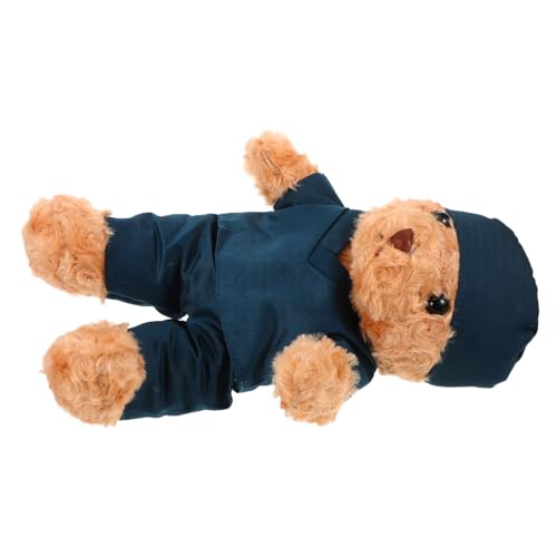 ibasenice Niedlicher Plüsch in Detaillierter Krankenschwester Uniform Weiches Kuscheltier mit Beweglichen für Pflege Studenten Abschlussfeier Geburtstag und Weihnachten von ibasenice