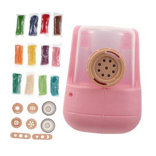 ibasenice Nudelmaschine Spielset mit Weichem Ungiftigem Knetmasse-Dough Extruder DIY Bastelset für Fantasievolles Kochen und Formen Pädagogisches Küchenspielzeug für Jungen und Mädchen ibasenice Nudelmaschine Spielset mit Weichem Ungiftigem Knetmasse-Dough Extruder DIY Bastelset für Fantasievolles Kochen und Formen Pädagogisches Küchenspielzeug für Jungen und Mädchen von ibasenice