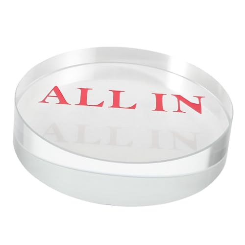 ibasenice Luxus Poker Chip Spiel Tokens Spiel Währung Tokens Für Holdem in Glücksspiel Disc Wette Marker von ibasenice