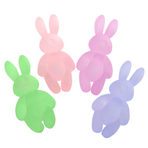 ibasenice Ostern Mini Bunny Figurine Harz Miniatur Tier Figuren Set Für Desktop Decor von ibasenice