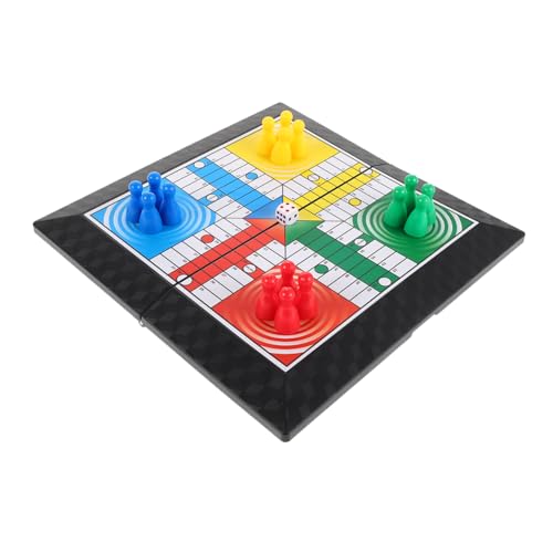 ibasenice Outdoor Fliegenschach Kinderschach Mini Schachbrett Schachbrettspiel Magnetschach Geschichtenschach Reisespiele Schachbrett Für Schachbretter Schachmatte Mini Brettspiele Dame Pp von ibasenice