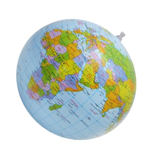 ibasenice PVC Aufblasbarer Beachball in Globusform Kinderfreundliches Wasserspielzeug Vielseitiger Spielball für Strand Pool und Garten Leicht zu Aufblasen Verstauen ibasenice PVC Aufblasbarer Beachball in Globusform Kinderfreundliches Wasserspielzeug Vielseitiger Spielball für Strand Pool und Garten Leicht zu Aufblasen Verstauen von ibasenice