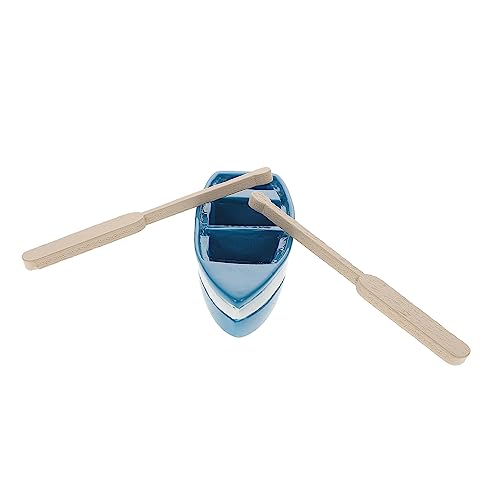 ibasenice Paddel-Modell Sommerdeko Mikro-landschaftsornamente Miniatur-puppenhausboot Dekorationen Für Strandhäuser Mikrolandschaftsornament Mini-mittelmeerboot Mini-Boot-Figur Blue Hölzern ibasenice Paddel-Modell Sommerdeko Mikro-landschaftsornamente Miniatur-puppenhausboot Dekorationen Für Strandhäuser Mikrolandschaftsornament Mini-mittelmeerboot Mini-Boot-Figur Blue Hölzern von ibasenice