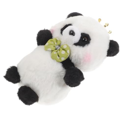 ibasenice Panda Plüschtier Babyspielzeug Puppe Tragen Süßer Panda-plüsch Kuscheltier Panda Stofftier Ausgestopftes Panda-plüschtier Plüschpanda Zum Kuscheln Schlafzimmer-Panda- Samt von ibasenice