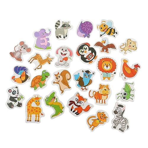 ibasenice Papier Tierpuzzle für Kleinkinder Buntes Teilige Puzzlespielzeug Fördert Feinmotorik und Kognitive Entwicklung Pädagogisches Lernspielzeug für Vorschulkinder für Eltern Junge ibasenice Papier Tierpuzzle für Kleinkinder Buntes Teilige Puzzlespielzeug Fördert Feinmotorik und Kognitive Entwicklung Pädagogisches Lernspielzeug für Vorschulkinder für Eltern Junge von ibasenice