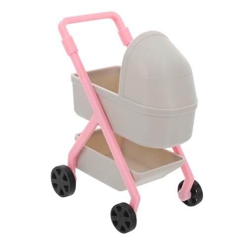 ibasenice Partyspiele Kinderwagen Dolly Pram Puppenwagen Modell Kleinkind Kinderwagen Mini Puppenhaus Trolley Cartoon Puppenwagen Hellgrau ibasenice Partyspiele Kinderwagen Dolly Pram Puppenwagen Modell Kleinkind Kinderwagen Mini Puppenhaus Trolley Cartoon Puppenwagen Hellgrau von ibasenice