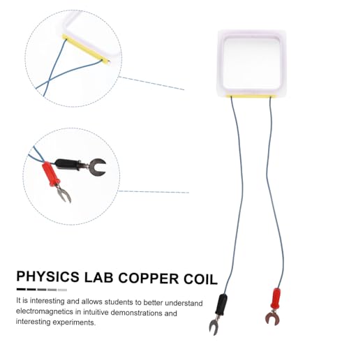ibasenice Physik Kupfer Spule Elektromagnetisches Experiment Quadratische Spule Schulversuch Mittelstufe Unterrichtsmaterial für Labor und Ausbildung ibasenice Physik Kupfer Spule Elektromagnetisches Experiment Quadratische Spule Schulversuch Mittelstufe Unterrichtsmaterial für Labor und Ausbildung von ibasenice