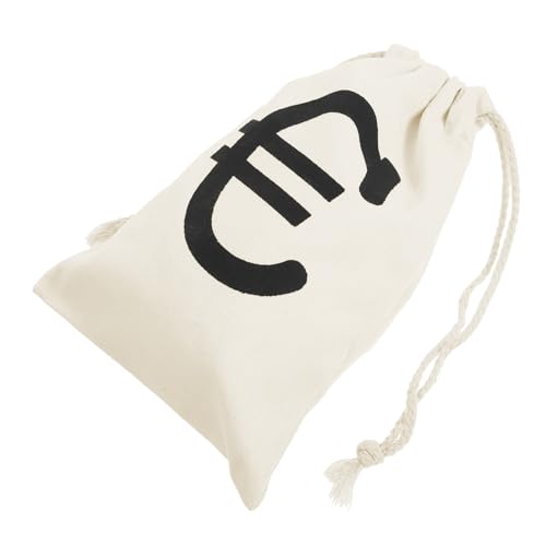 ibasenice Piraten Zugbeutel aus Canvas Wiederverwendbare Geschenktasche im Piratendesign für Halloween Party Kindergeburtstag Aufbewahrung für Süßigkeiten und Kleine Gegenstände von ibasenice