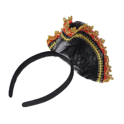 ibasenice Piratenhut -Stirnband Piraten-Damenaccessoires Piratenstirnband Halloween-Piraten-Cosplay Halloween-Piraten-Requisiten Piratenkopfschmuck Piraten-Partyhut Piraten-Haarband Plastik ibasenice Piratenhut -Stirnband Piraten-Damenaccessoires Piratenstirnband Halloween-Piraten-Cosplay Halloween-Piraten-Requisiten Piratenkopfschmuck Piraten-Partyhut Piraten-Haarband Plastik von ibasenice