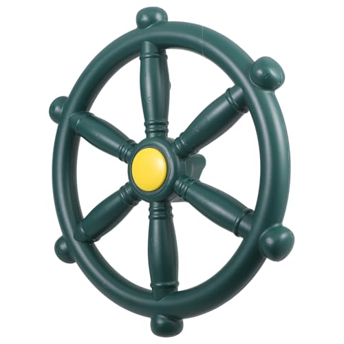 ibasenice Lenkrad Für Piratenschiff Spielset Hinterhof Schaukel Anbauteil Aus Robustem Pp-Material Zum Ersetzen Und Wiederverwenden Für Kinderspielplatz von ibasenice