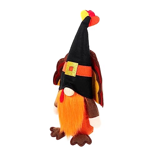 ibasenice Thanksgiving GNOME Puppe Festliche Stofftier GNOME Puppe Party Zubehör von ibasenice