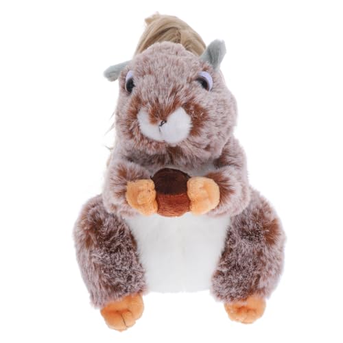 ibasenice EichhöRnchen Kuscheltier - PlüSch EichhöRnchen Spielzeug FüR Kinder, 18cm, Weiches Und Flauschiges PlüSchtier, Perfekt Als Geburtstagsgeschenk von ibasenice