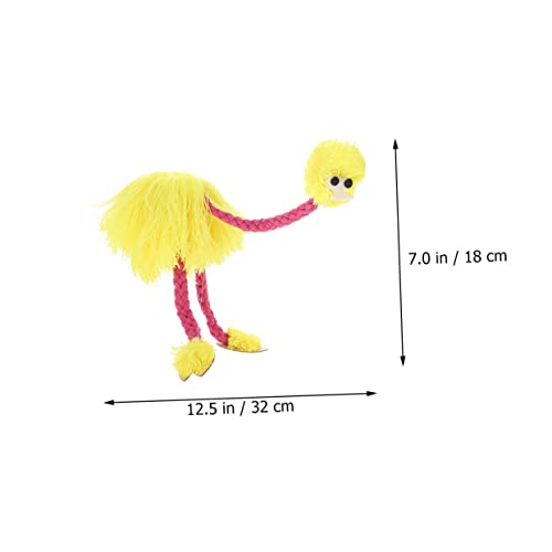ibasenice Plüsch Marionetten Puppe Gelb Interaktives Tier Marionettenspielzeug mit Handliche Marionette für Kreatives Puppentheater und Fingerfertigkeit ibasenice Plüsch Marionetten Puppe Gelb Interaktives Tier Marionettenspielzeug mit Handliche Marionette für Kreatives Puppentheater und Fingerfertigkeit von ibasenice