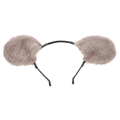 ibasenice Plüsch Mausohren Stirnband Halloween Ohrreif Komfortabel Tierkostüm Accessoire Für Erwachsene Cosplay Party Dekoration von ibasenice