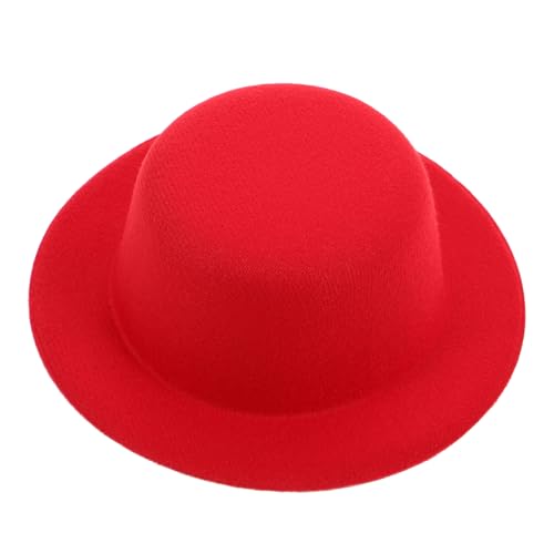 ibasenice Plüsch Mini Lolita Hut Rot Kleines Ankleideplüsch Accessoire für Puppen DIY Basteln Modisch Sanft und Warm ibasenice Plüsch Mini Lolita Hut Rot Kleines Ankleideplüsch Accessoire für Puppen DIY Basteln Modisch Sanft und Warm von ibasenice