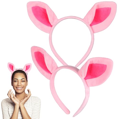 ibasenice Plüsch-schweine-stirnband mit Verstellbarer Passform, 2 Stück Tierohren, Cosplay-haarband für Halloween-kostümpartys, Weihnachten, themenveranstaltungen für Kinder Und Erwachsene ibasenice Plüsch-schweine-stirnband mit Verstellbarer Passform, 2 Stück Tierohren, Cosplay-haarband für Halloween-kostümpartys, Weihnachten, themenveranstaltungen für Kinder Und Erwachsene von ibasenice