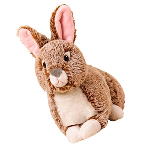 ibasenice Plüschhase Ausgestopftes Kaninchen Süßes Stofftier Ausgestopfter Hase Hasenspielzeug Für Hase Hase Plüsch Plüschtier Kuscheltiere Für Babys Kleiner Hase Pp Baumwolle Brown von ibasenice
