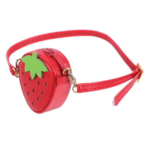 ibasenice Puppen-Umhängetasche Puppenspiel-Umhängetasche erdbeer Tasche Puppen-Erdbeer-Handtaschen Puppen-Outfit-Taschen Mini-Umhängetasche für Puppen Puppenfrucht-Umhängetasche PU-Leder rot ibasenice Puppen-Umhängetasche Puppenspiel-Umhängetasche erdbeer Tasche Puppen-Erdbeer-Handtaschen Puppen-Outfit-Taschen Mini-Umhängetasche für Puppen Puppenfrucht-Umhängetasche PU-Leder rot von ibasenice