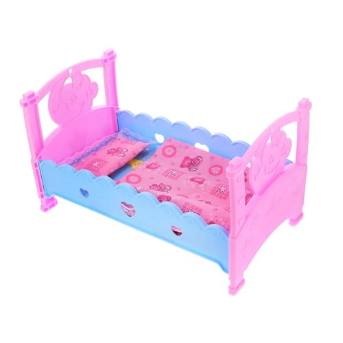 ibasenice Mädchen Pretend Play Puppenbett Spielzeug Mini Krippe Set Jungen Und Mädchen Puppenhaus Zubehör Kunststoff Spielzeugbett ibasenice Mädchen Pretend Play Puppenbett Spielzeug Mini Krippe Set Jungen Und Mädchen Puppenhaus Zubehör Kunststoff Spielzeugbett von ibasenice