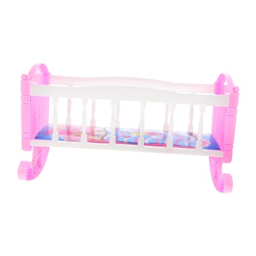 ibasenice Mädchen Jungen Und Mädchen Spielen Spielzeug Puppenhaus Bett Krippe Möbel Set Baby Puppe Zubehör Pretend Spielen von ibasenice