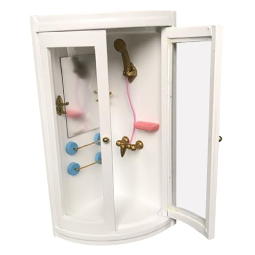 ibasenice Miniatur-kinderspielzeug Duschraum-Modell Badezimmer-Requisite Aus Holz Maßstab 112 Mini-wohnkultur Für Mädchen Spielzeug- ibasenice Miniatur-kinderspielzeug Duschraum-Modell Badezimmer-Requisite Aus Holz Maßstab 112 Mini-wohnkultur Für Mädchen Spielzeug- von ibasenice