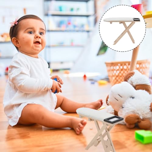 ibasenice Puppenhaus Mini Bügeltisch Kinder Bügelspielchen Miniatur Maßstab 112 Realistisches Miniatur Bügelbrett ibasenice Puppenhaus Mini Bügeltisch Kinder Bügelspielchen Miniatur Maßstab 112 Realistisches Miniatur Bügelbrett von ibasenice