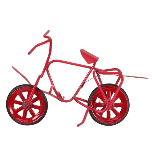 ibasenice Miniatur-fahrradmodell Metallmodell Für Kinder Robustes Mini-hausdekor-Accessoire von ibasenice