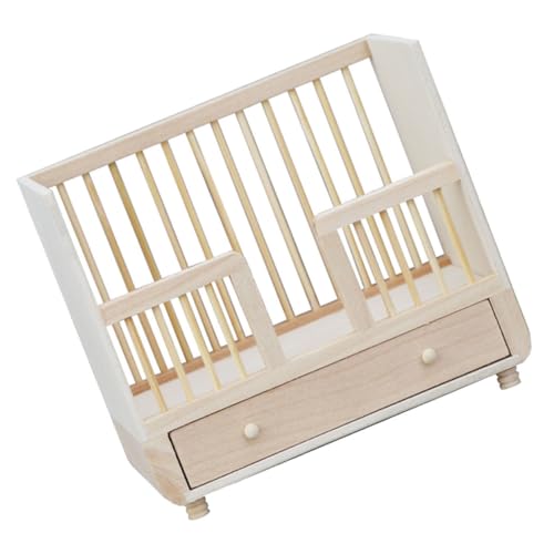 ibasenice Puppenhaus Mini Bett Miniatur Puppenbett Spielzeug Unbemalt Mini Requisite ibasenice Puppenhaus Mini Bett Miniatur Puppenbett Spielzeug Unbemalt Mini Requisite von ibasenice