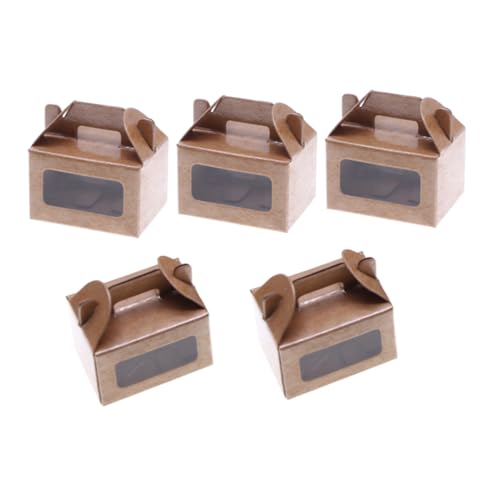 ibasenice Puppenhaus Mini-kuchenboxen - Miniatur-dessertbox-Spielzeug Mini-dessertverpackung Für Miniaturszenen ibasenice Puppenhaus Mini-kuchenboxen - Miniatur-dessertbox-Spielzeug Mini-dessertverpackung Für Miniaturszenen von ibasenice