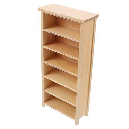 ibasenice Puppenhaus-Modell kinderzimmer zubehör für gieskanne kinderspielzeug tooniesregal Miniaturmöbel und Accessoires Miniatur-Bücherregal-Ornament Holz ibasenice Puppenhaus-Modell kinderzimmer zubehör für gieskanne kinderspielzeug tooniesregal Miniaturmöbel und Accessoires Miniatur-Bücherregal-Ornament Holz von ibasenice